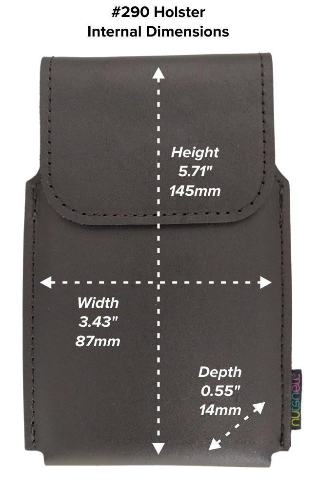 Apple iPhone X in Otterbox Strada Folio Smartphone Holster - Nutshell