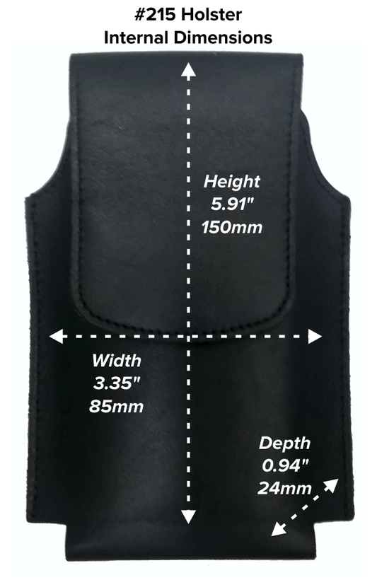 Nutshell #215 Smartphone Belt Case -150x85x24mm