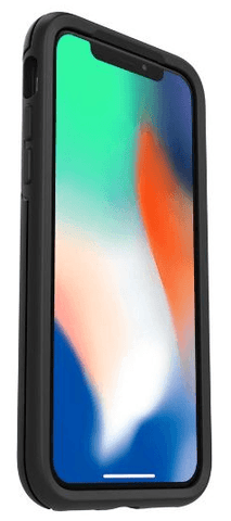 Apple iPhone X in Otterbox Symmetry Smartphone Holster - Nutshell