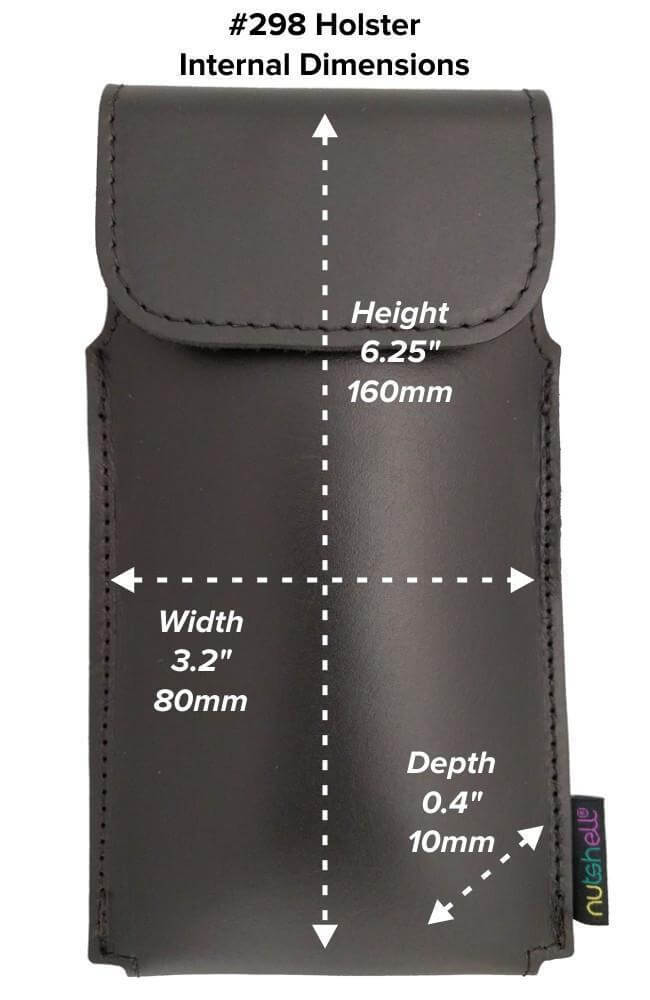 Lava Z2  leather phone Holster - Nutshell